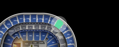 Seat view from Upper