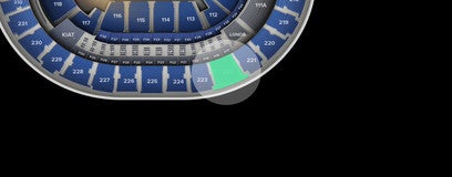 Seat view from Upper