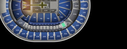 Seat view from Loge