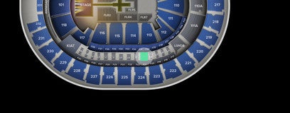 Seat view from Loge