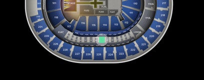 Seat view from Loge