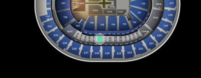 Seat view from Loge