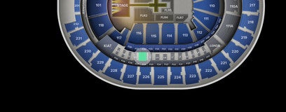 Seat view from Loge