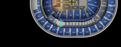 Seat view from Loge