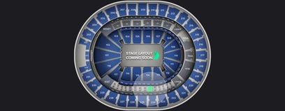 Seat view from Loge
