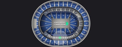 Seat view from Loge
