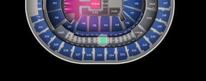 Seat view from Loge