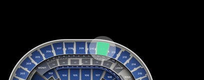 Seat view from Upper