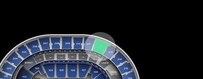 Seat view from Upper