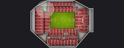 Seat view from Shortside Lower