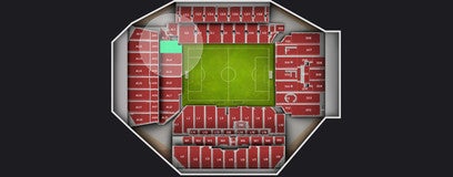 Seat view from Shortside Lower