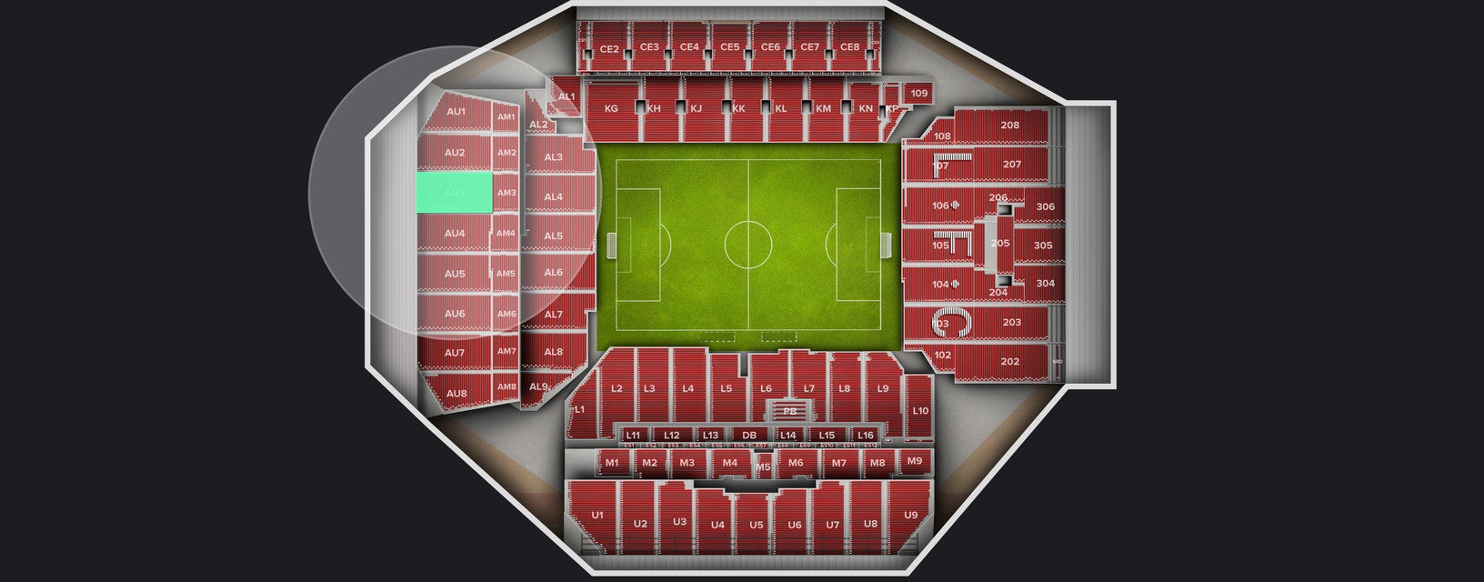 Seat view from Shortside Upper