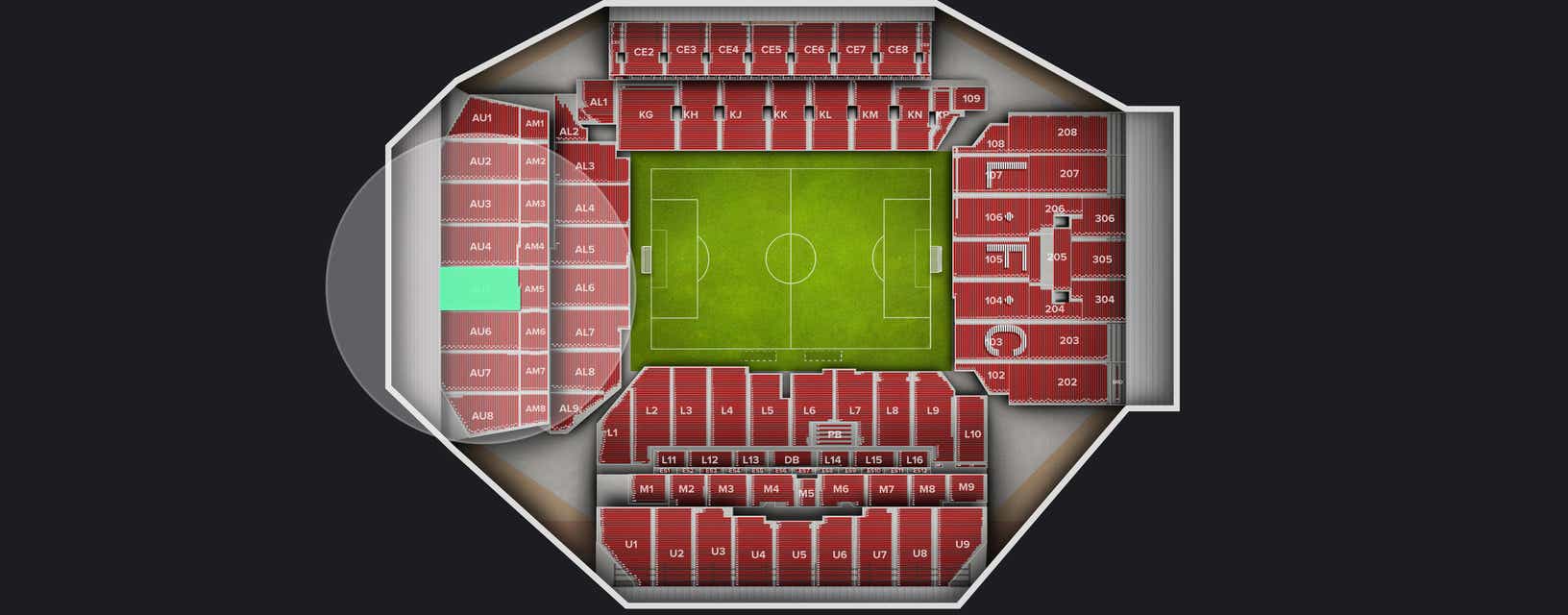 Seat view from Shortside Upper