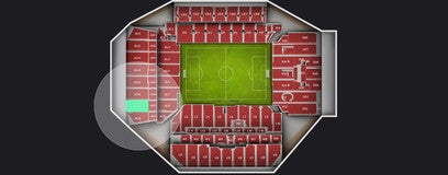 Seat view from Shortside Upper