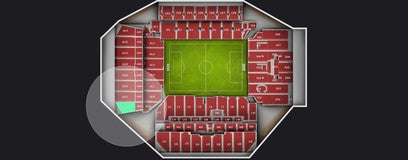 Seat view from Shortside Upper