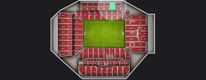Seat view from Longside Upper