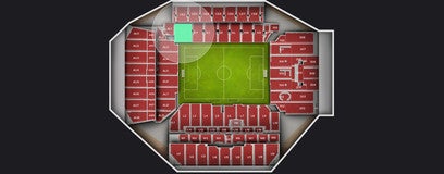 Seat view from Longside Lower