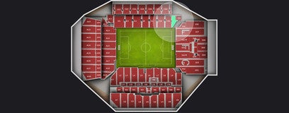 Seat view from Longside Lower