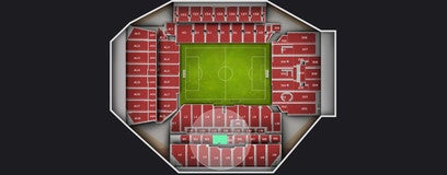 Seat view from VIP Packages