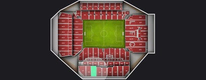 Seat view from Longside Upper