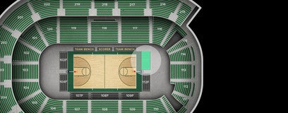 Seat view from Floor