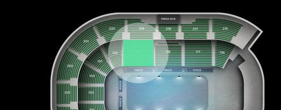 Seat view from Lower