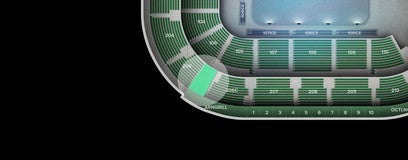Seat view from Upper Club
