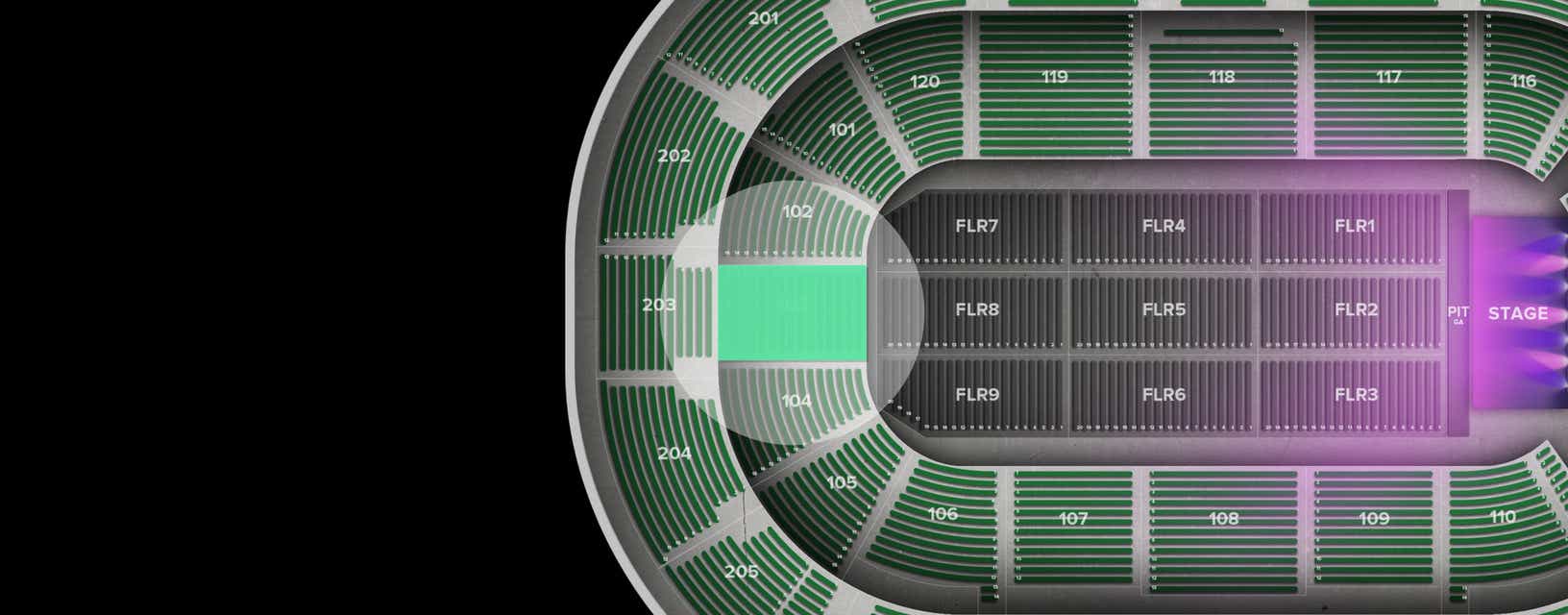 Seat view from Lower