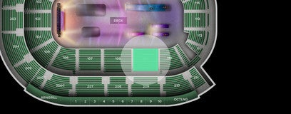 Seat view from Lower