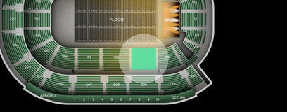 Seat view from Lower