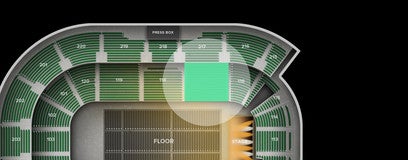 Seat view from Lower