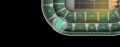 Seat view from Upper Club