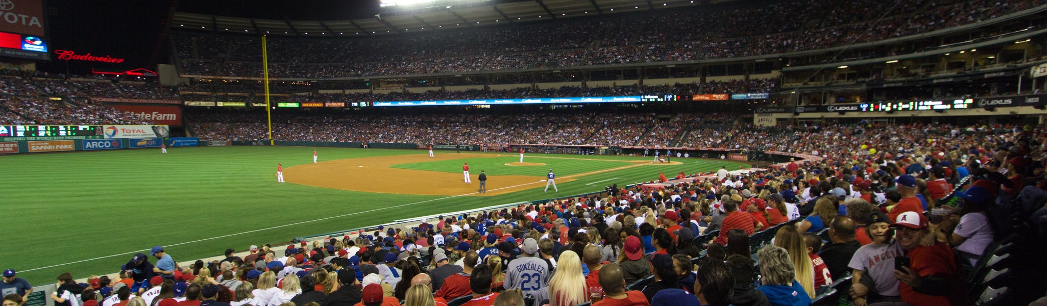 Seat view from Field Front Row