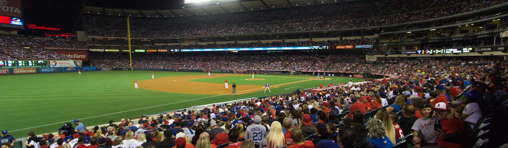 Seat view from Field Front Row