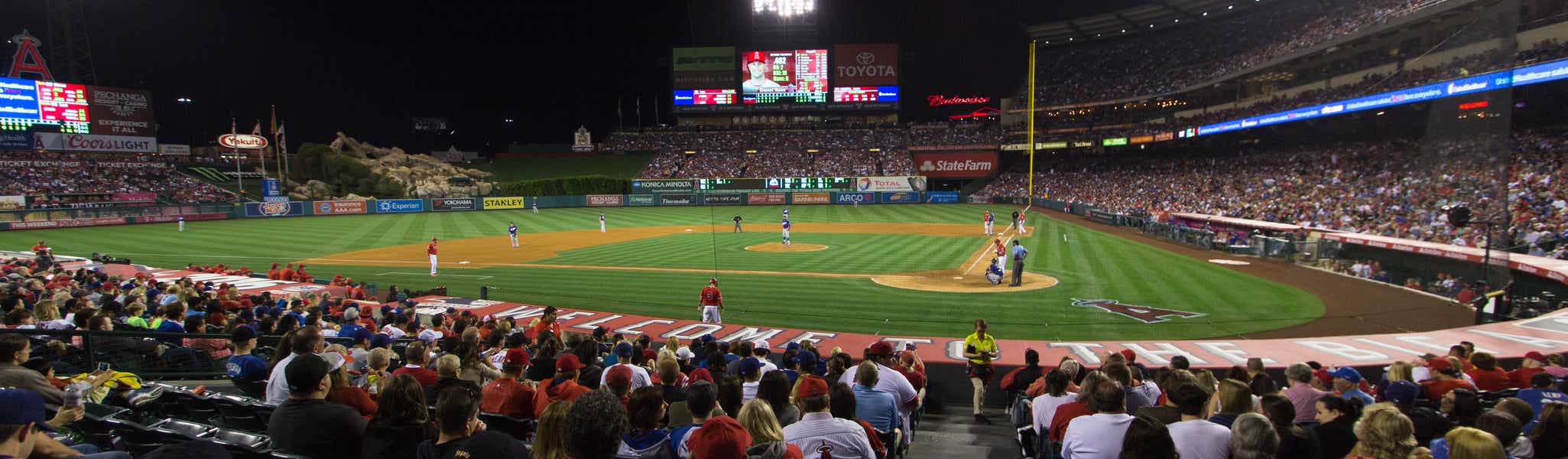 Seat view from Diamond Club