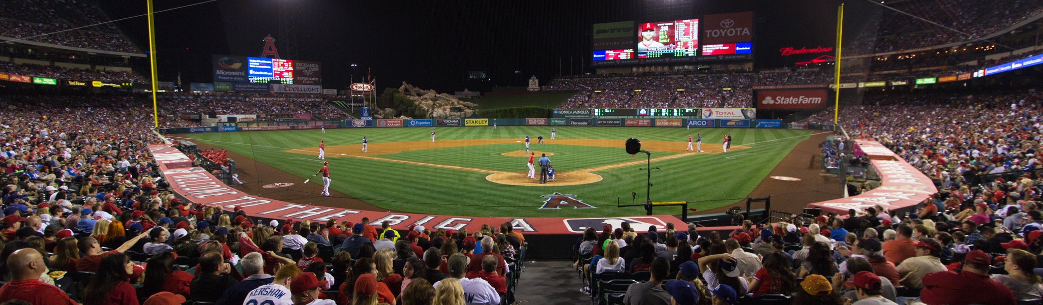 Seat view from Diamond Club