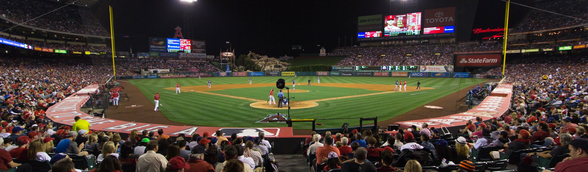 Seat view from Diamond Club