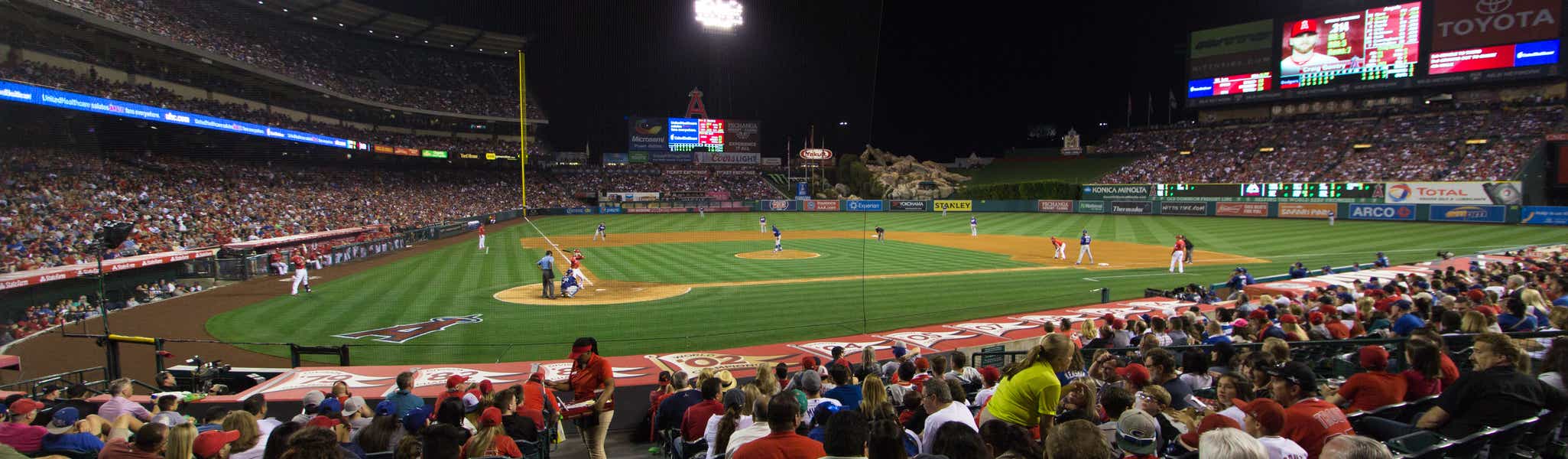 Seat view from Diamond Club