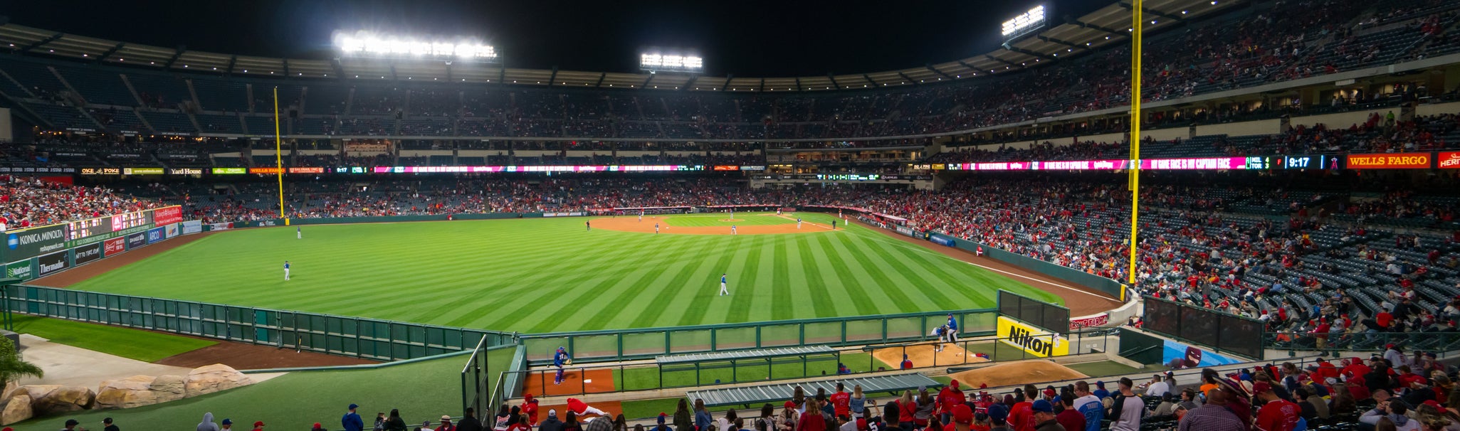 Seat view from Left Field Pavilion
