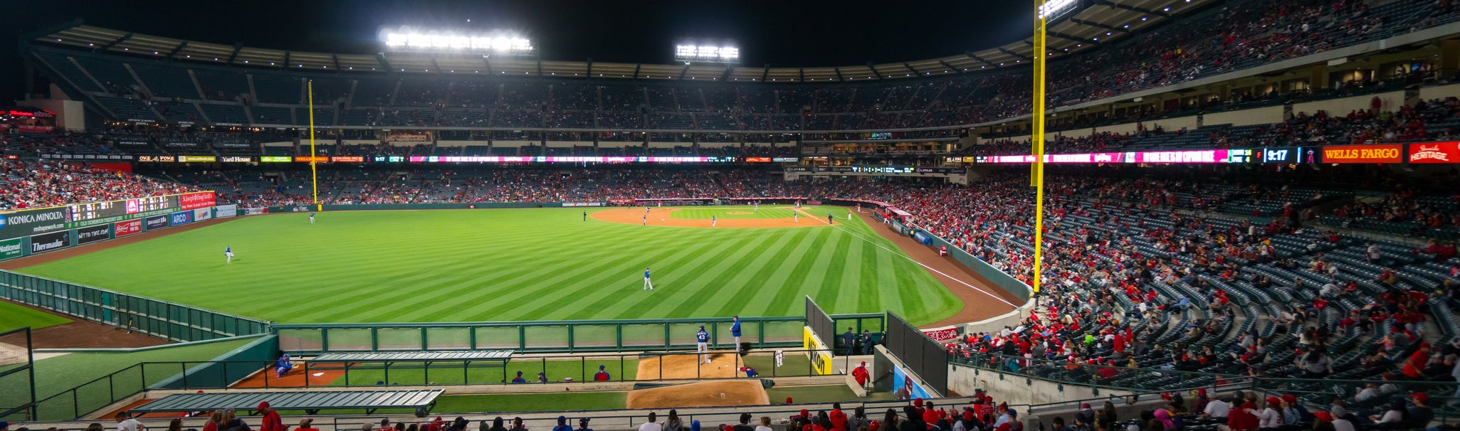 Seat view from Left Field Pavilion