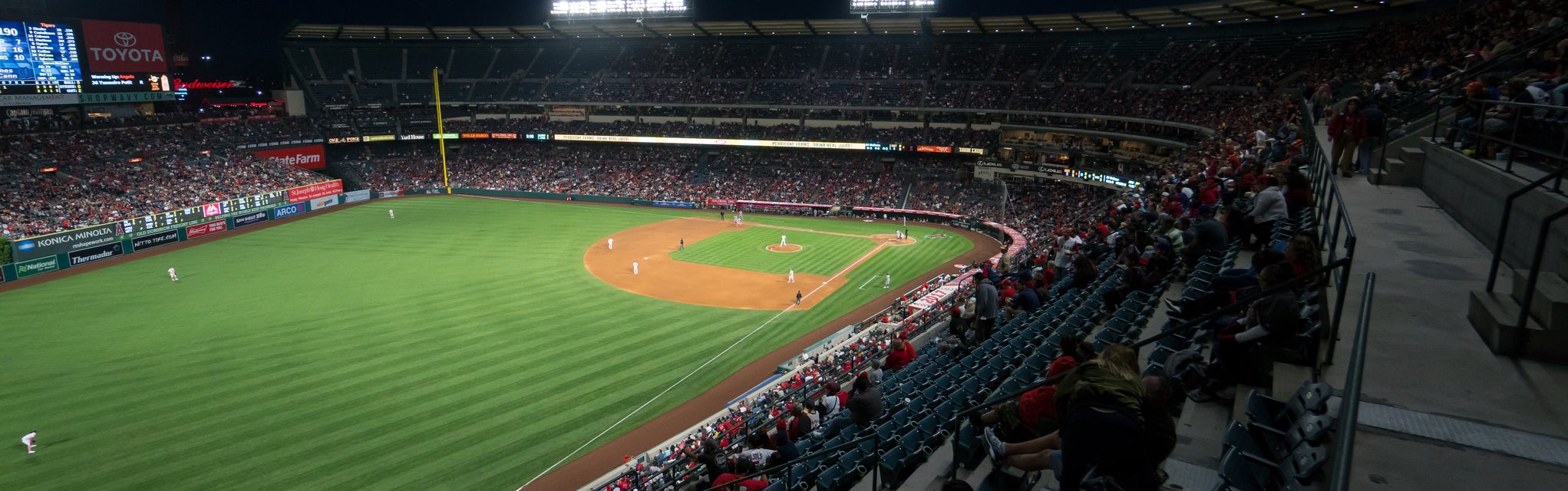 Seat view from Lower View Box