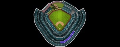 Seat view from Lower View MVP