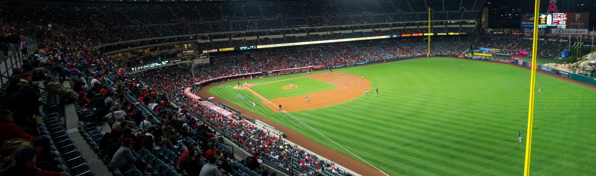 Seat view from Lower View Box