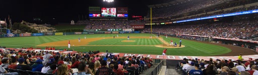 Seat view from Diamond Club