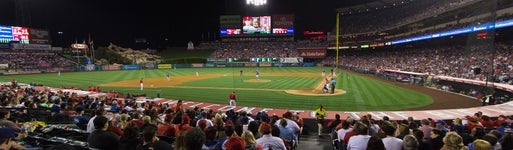 Seat view from Diamond Club