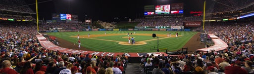 Seat view from Diamond Club