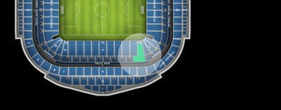 Seat view from Longside Lower