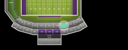 Seat view from Lower Bowl