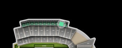 Seat view from Club