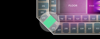 Seat view from Upper